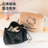 Sanrio HelloKitty light and soft makeup bag, cute cartoon large capacity, high-end three-dimensional storage bag Specification image